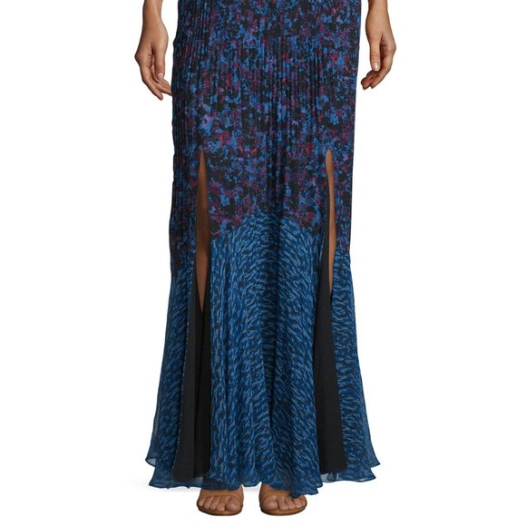Rebecca Taylor Silk Maxi Skirt Size 0 NWT
